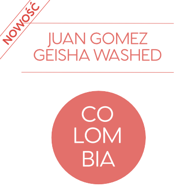KAFELEK 1 COLOMBIA JUAN GOMEZ GEISHA WASHED NEW